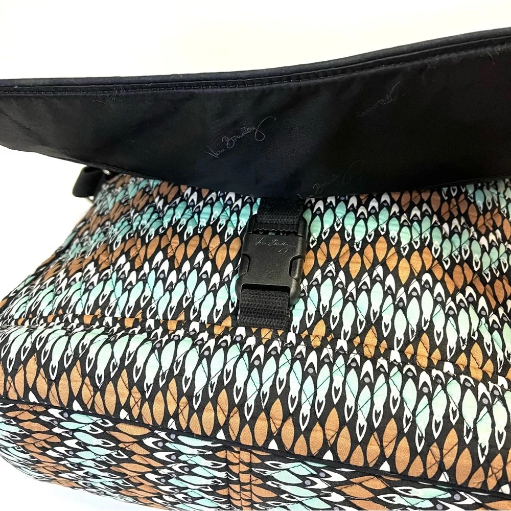 Vera Bradley Sierra Stream Messenger/Laptop Crossbody Bag